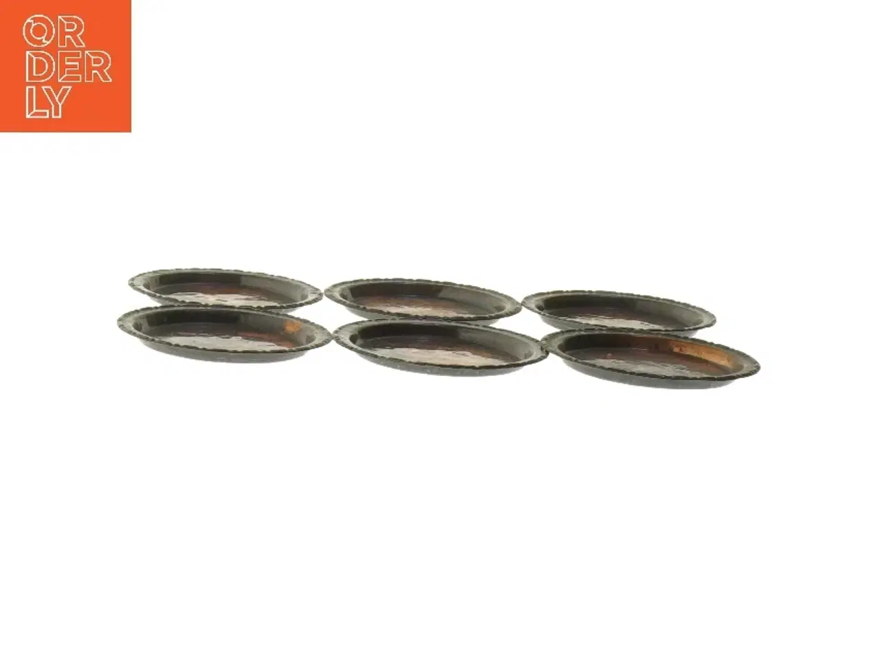 Billede 4 - Kobber Coasters sæt, 6 stk, ø 8 cm (str. 6 styk, ø 8 cm)