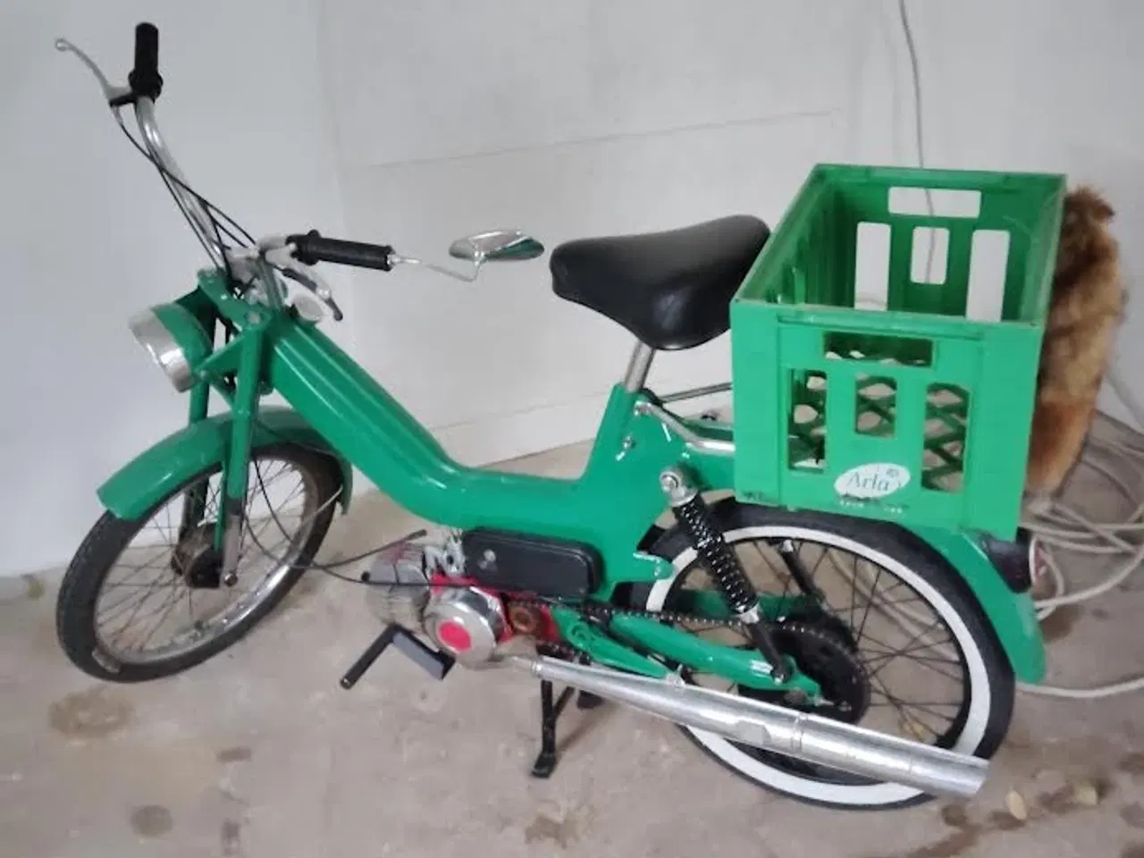 Billede 2 - Puch Maxi P, nymalet og med renoveret motor 