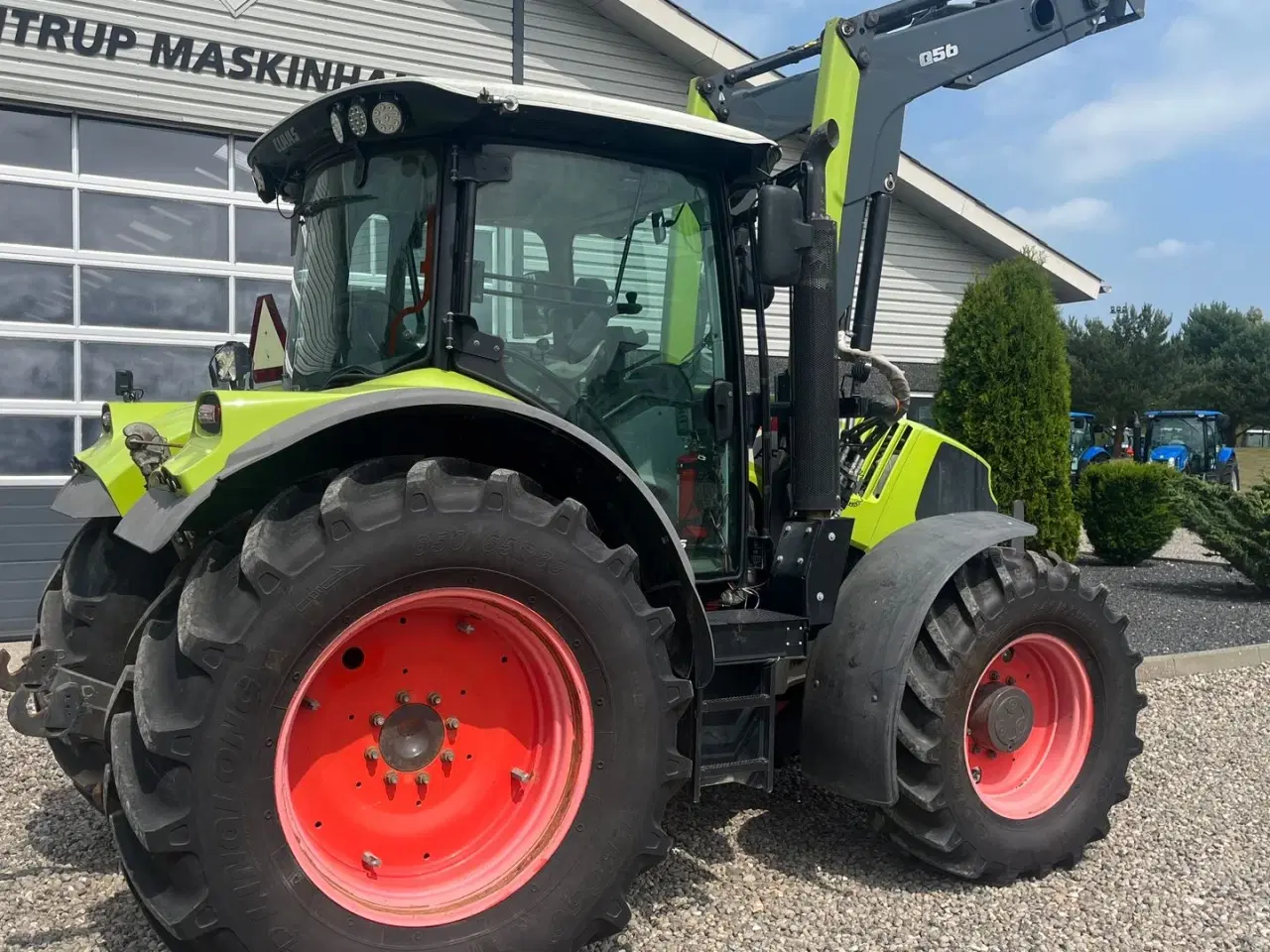 Billede 13 - CLAAS ARION 550 CEBIS Med frontlæsser og frontlift