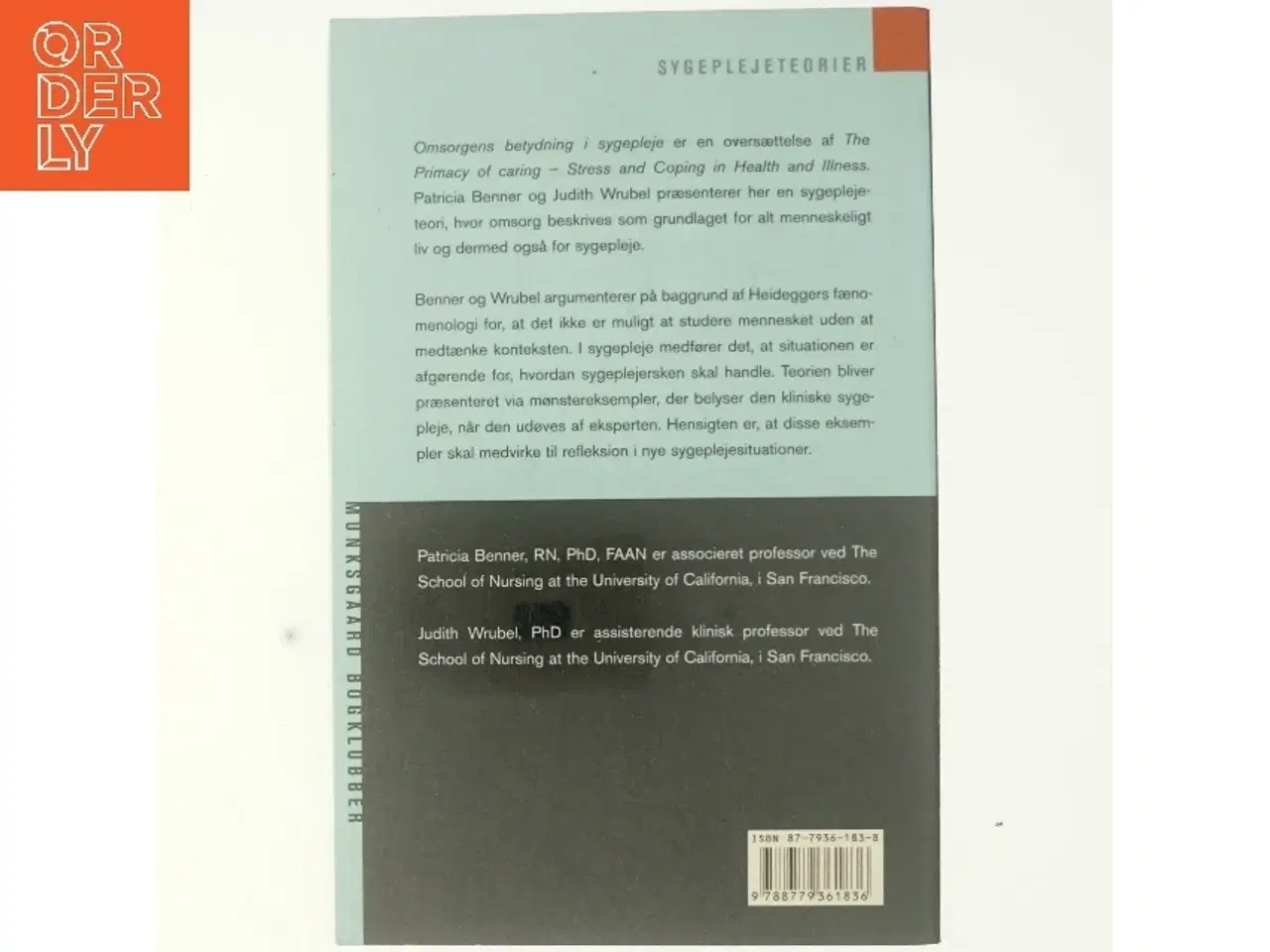Billede 3 - Omsorgens betydning i sygepleje : stress og mestring ved sundhed og sygdom (Bog)