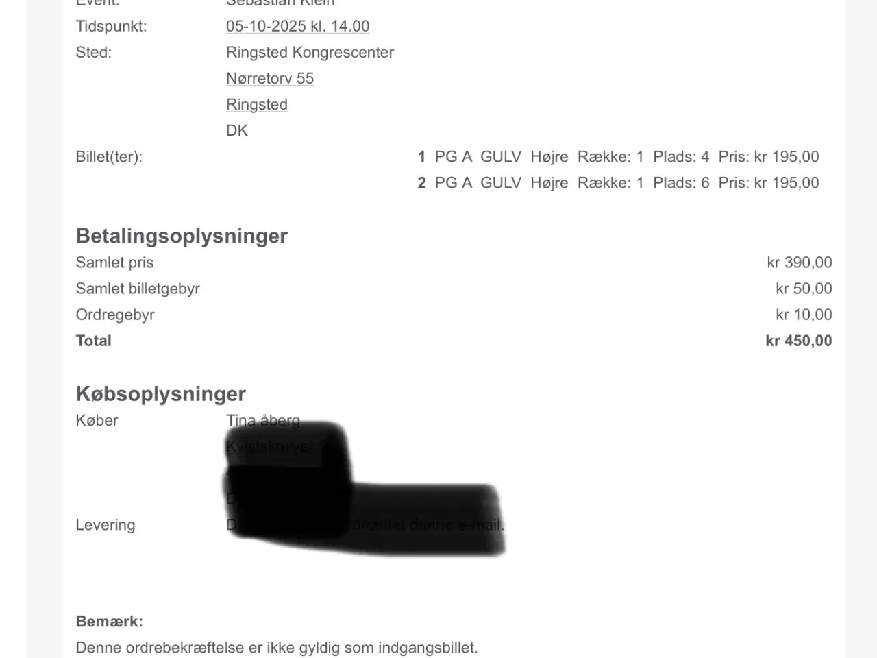 Billede 3 - Billet Sebastian Klein - Verdens mest berømte dyr