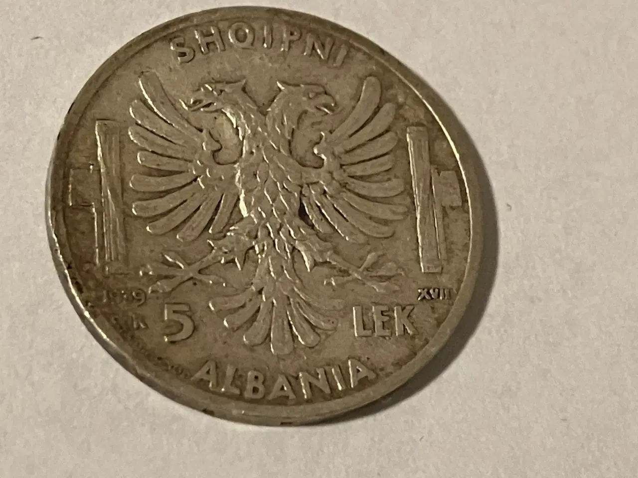 Billede 1 - 5 Lek Albania 1939