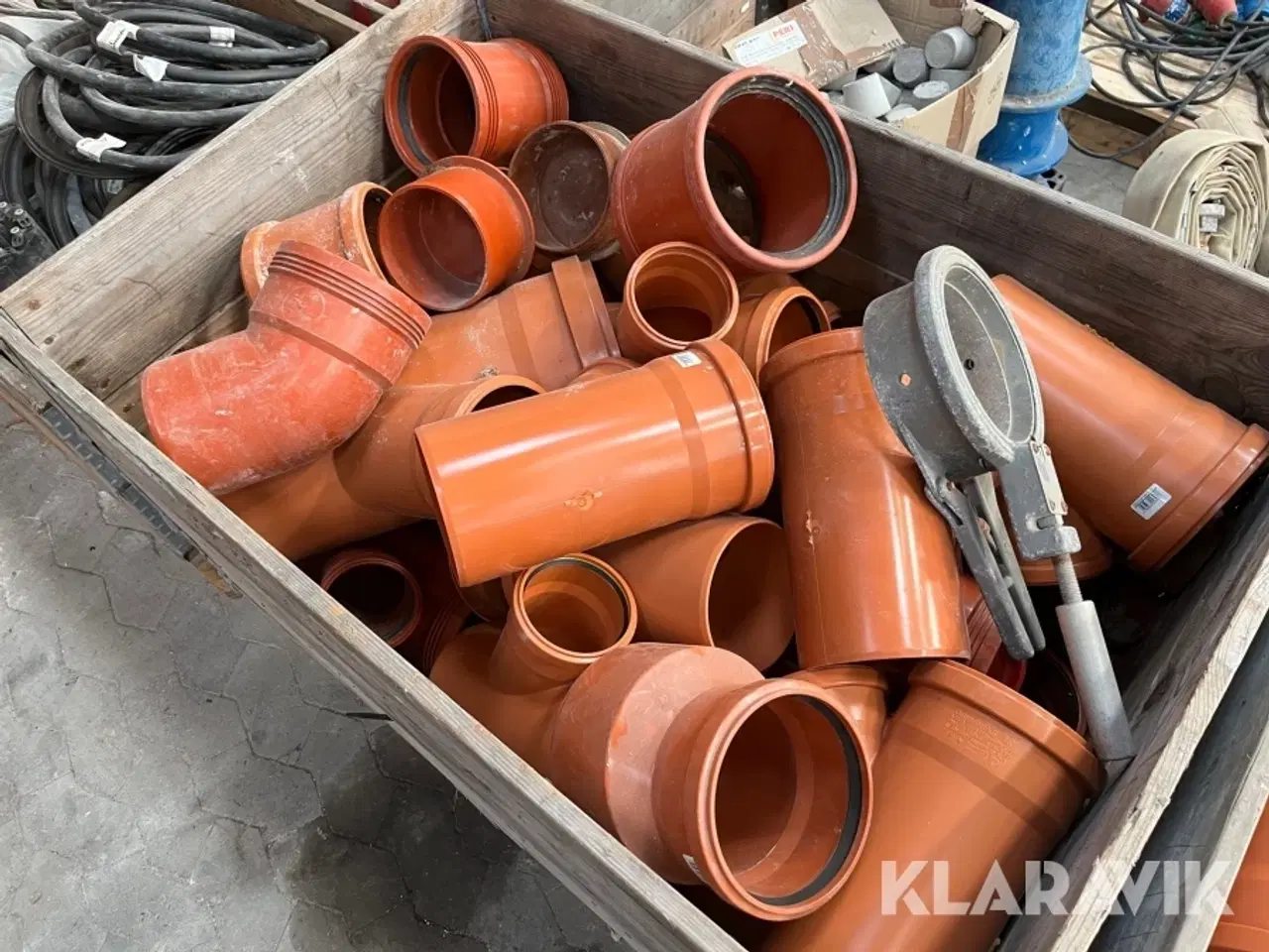 Billede 1 - Lot - Kloakrør, bøjninger og Rørskærer