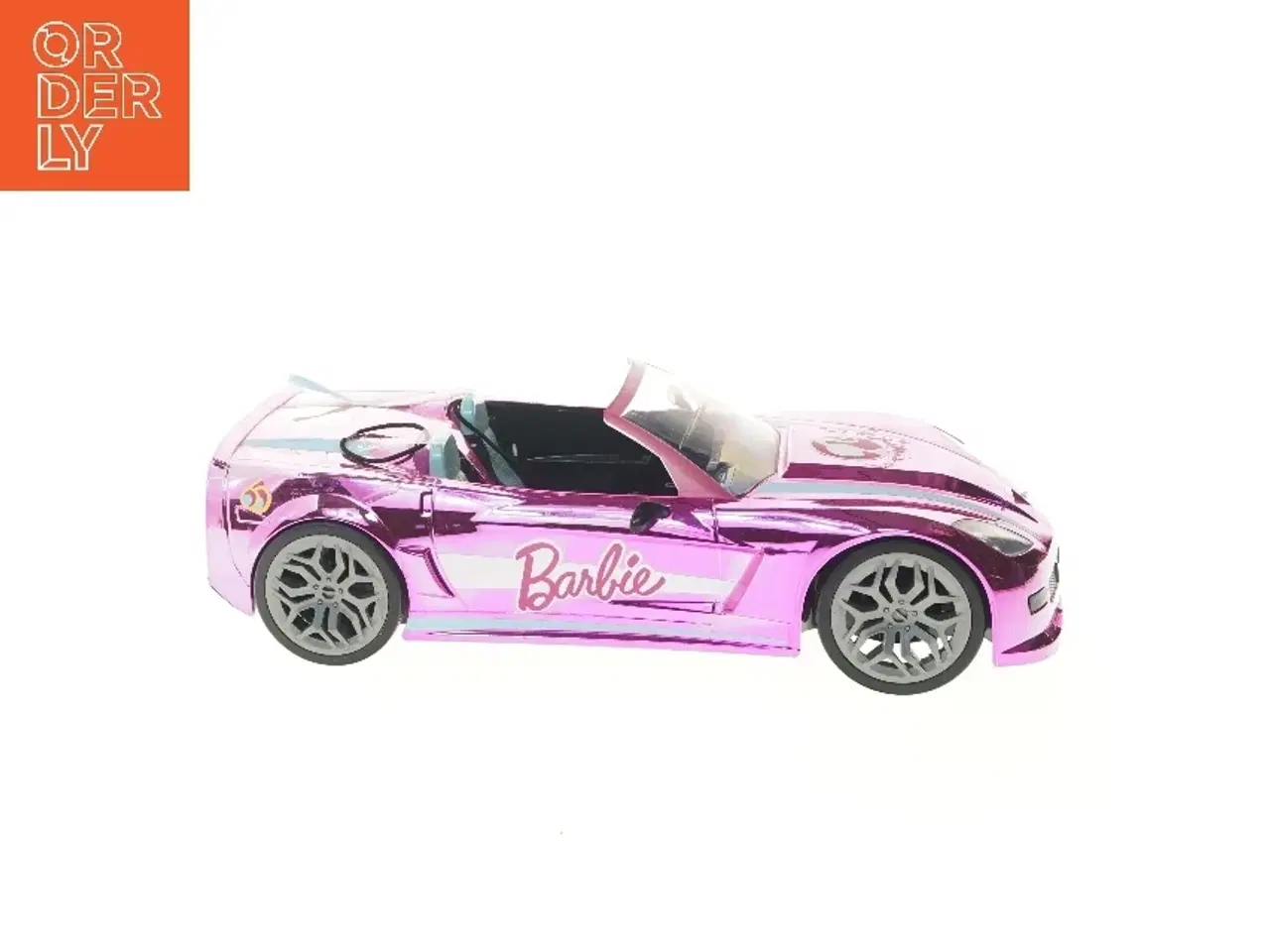 Billede 3 - Pink Barbie sportbil fra Barbie (str. 42x17,5 cm)