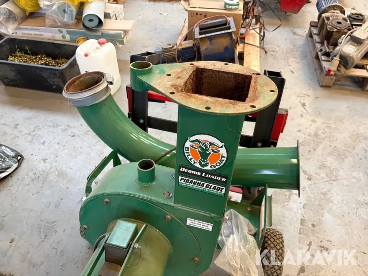 Billede 9 - Løvsuger Billy Goat DL1301HEU med vogn