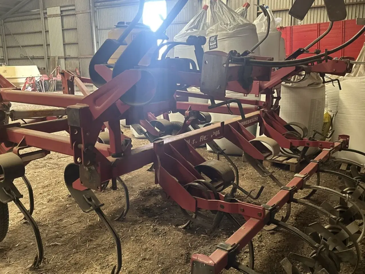 Billede 3 - Kongskilde Vibroflex 4300 19 tands med el frøspreder.