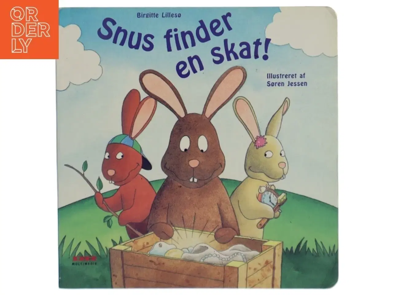 Billede 1 - Snus finder en skat! af Birgitte. Lillesø, Søren Jessen (Bog)