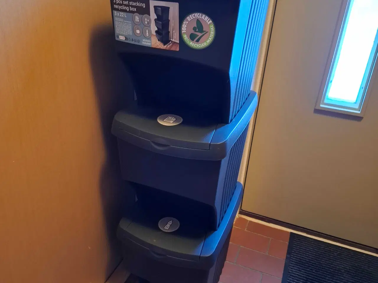 Billede 1 - 3 Stk Sorteringskasser