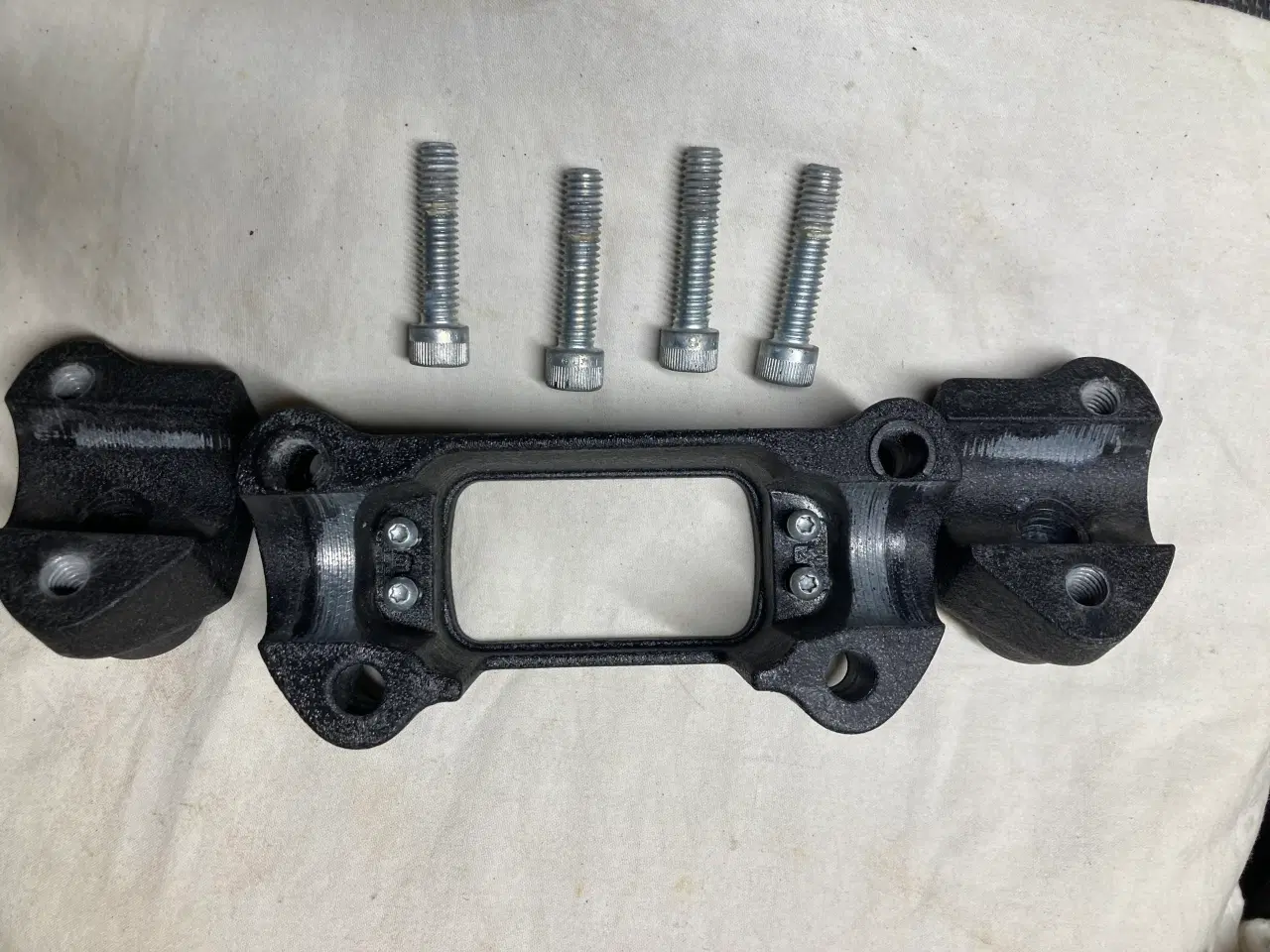 Billede 6 - Harley risers/styrholdere til 1” styr, original HD