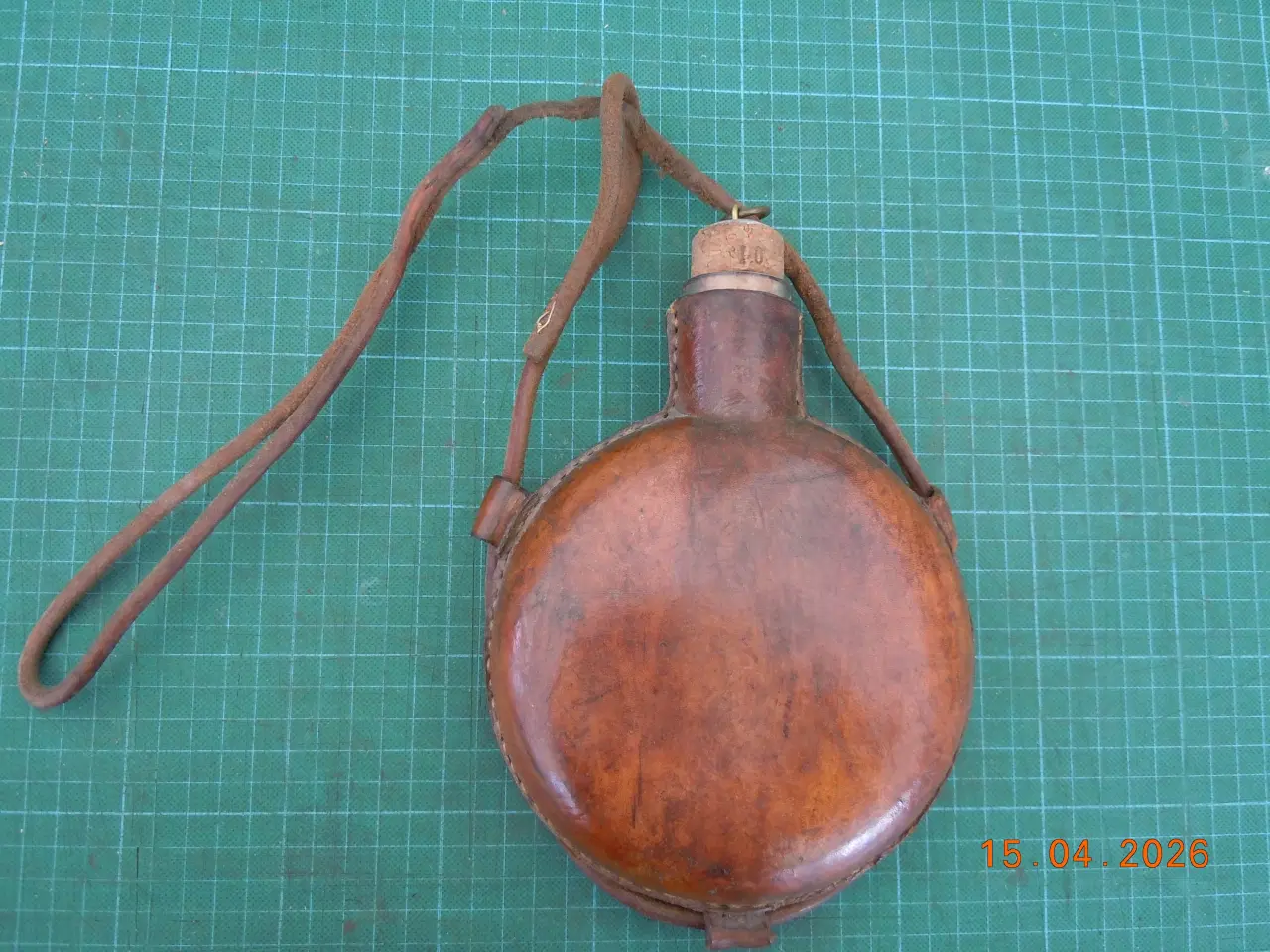 Billede 4 - Feltflaske, Dansk M-1873 i fin stand.