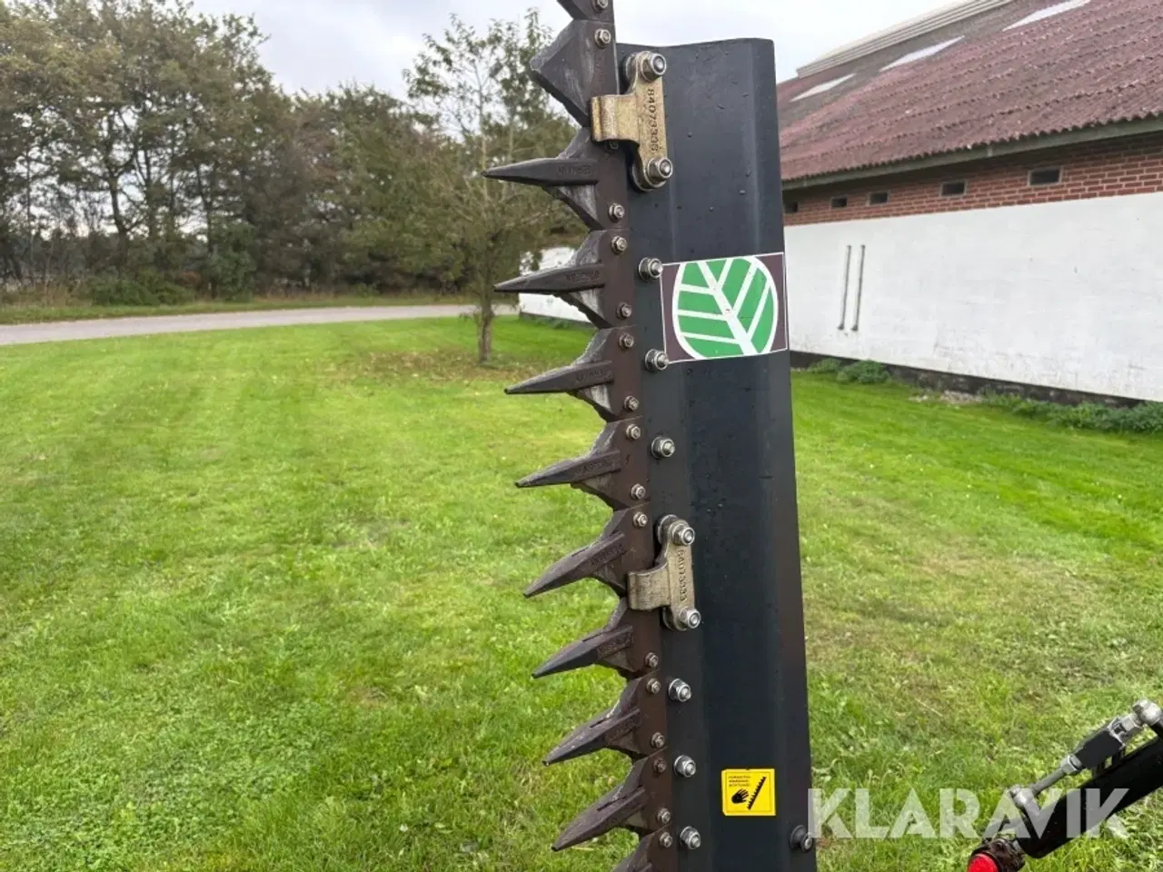 Billede 10 - Hækkeklipper Elkær HK1500 med schæferbeslag til minilæsser