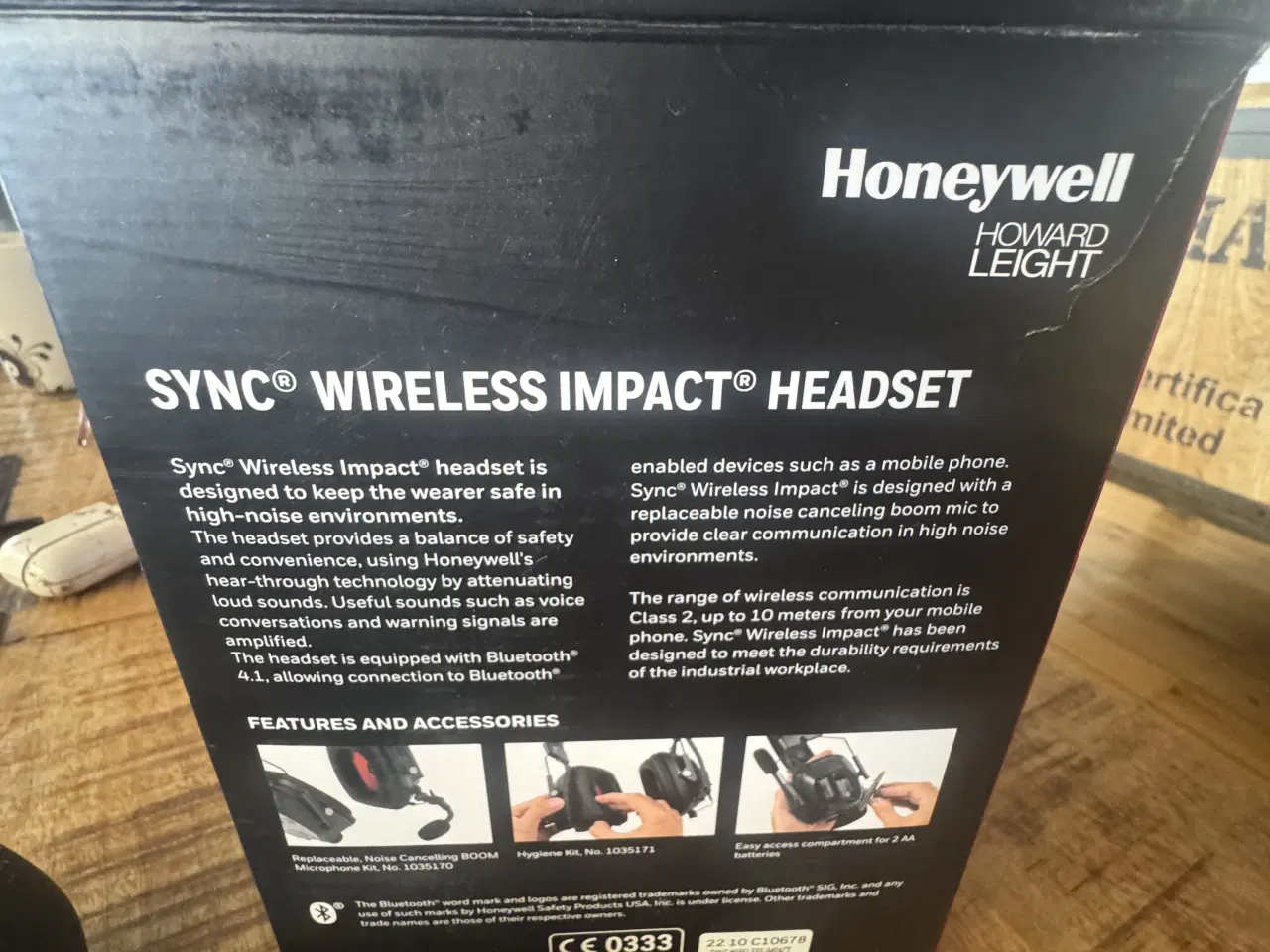 Billede 4 - Honeywell Howard headset 