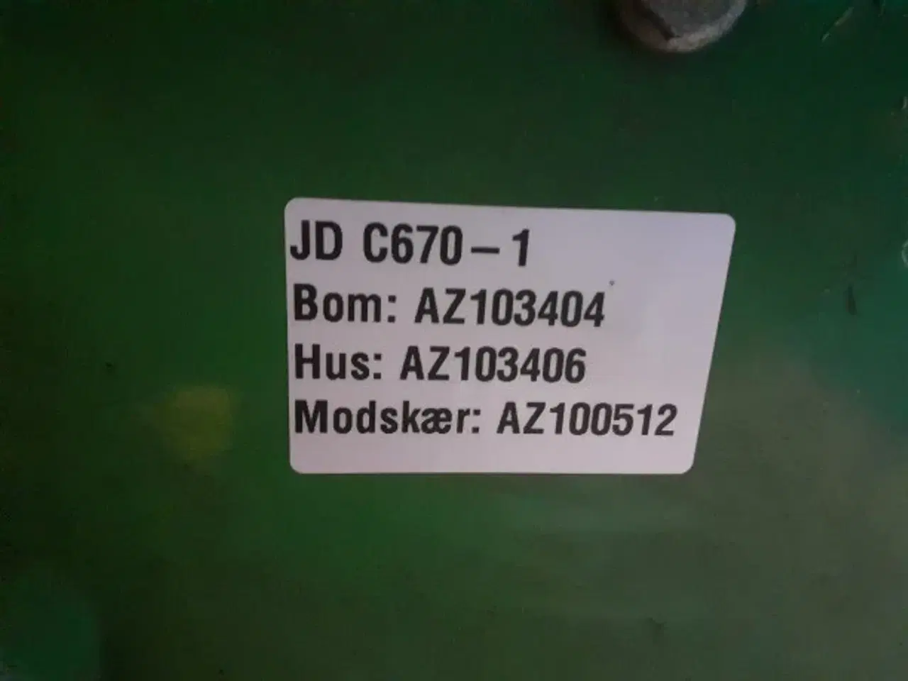 Billede 6 - John Deere C670 Snitter