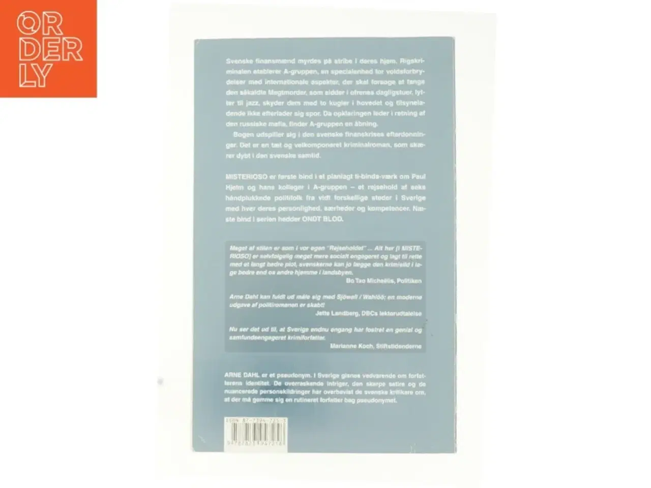 Billede 3 - Misterioso af Arne Dahl