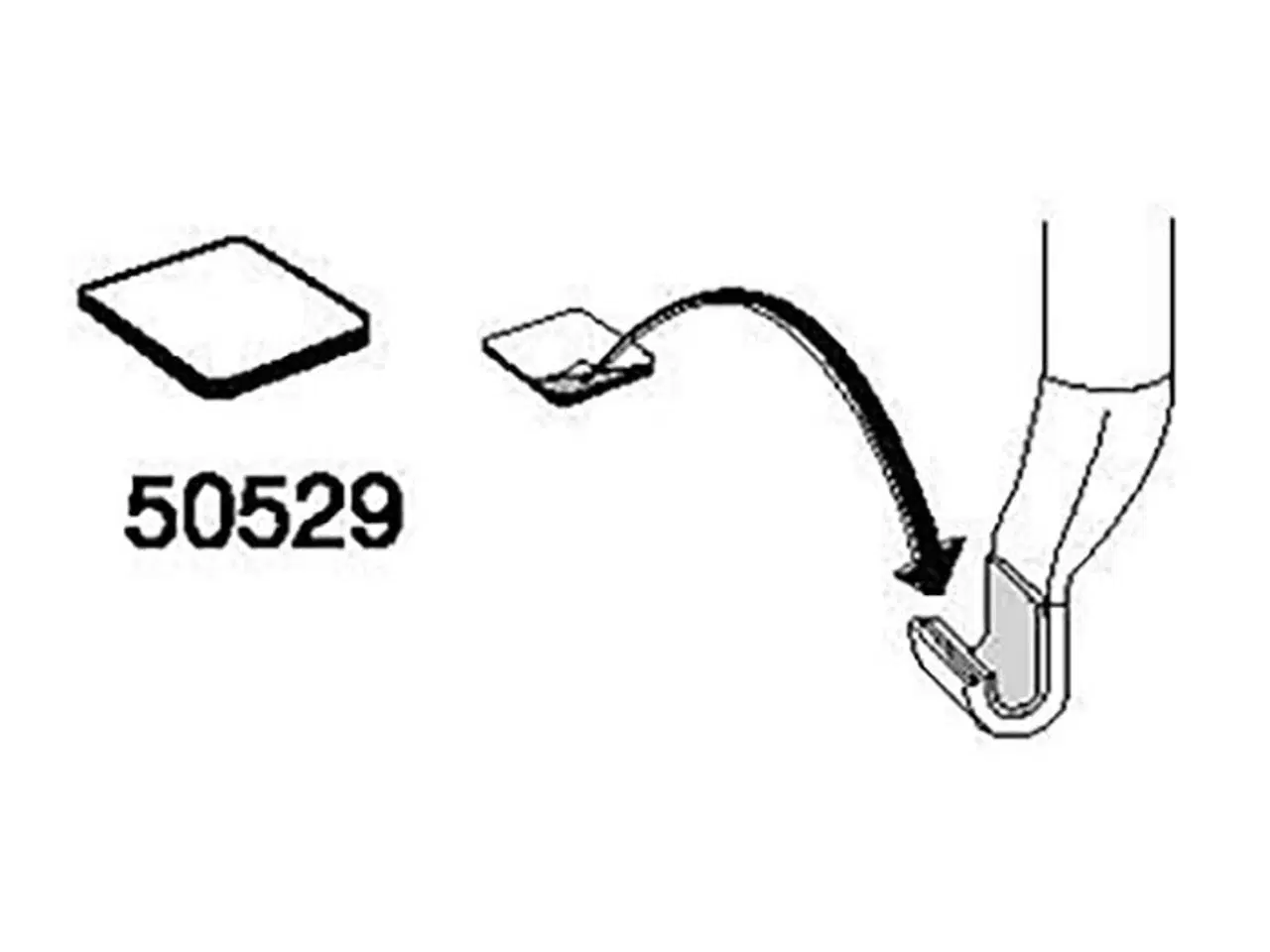 Billede 1 - Thule gummiindlæg f/clipon