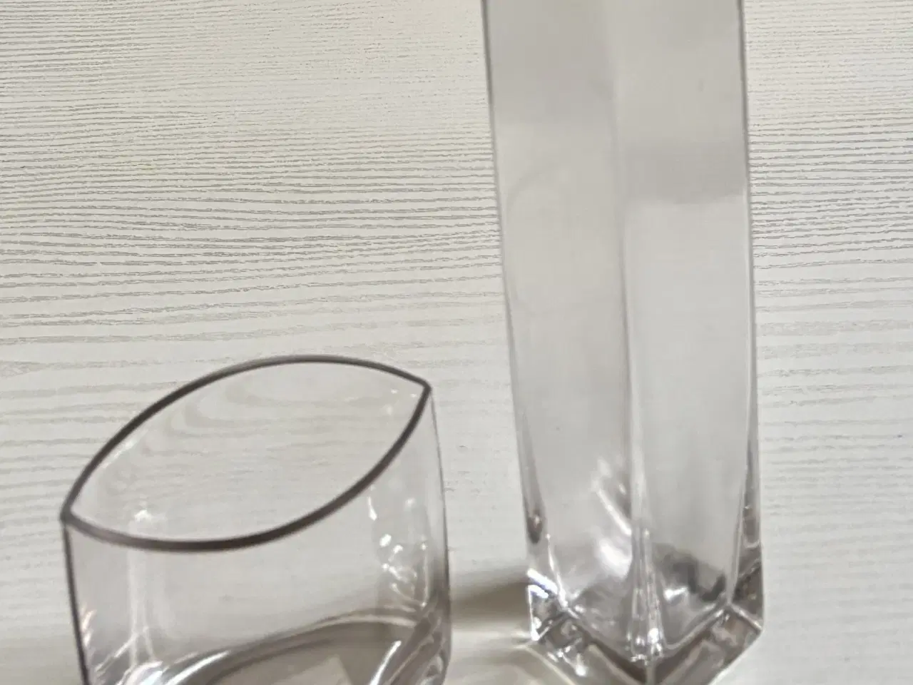 Billede 1 - Vaser i klar glas