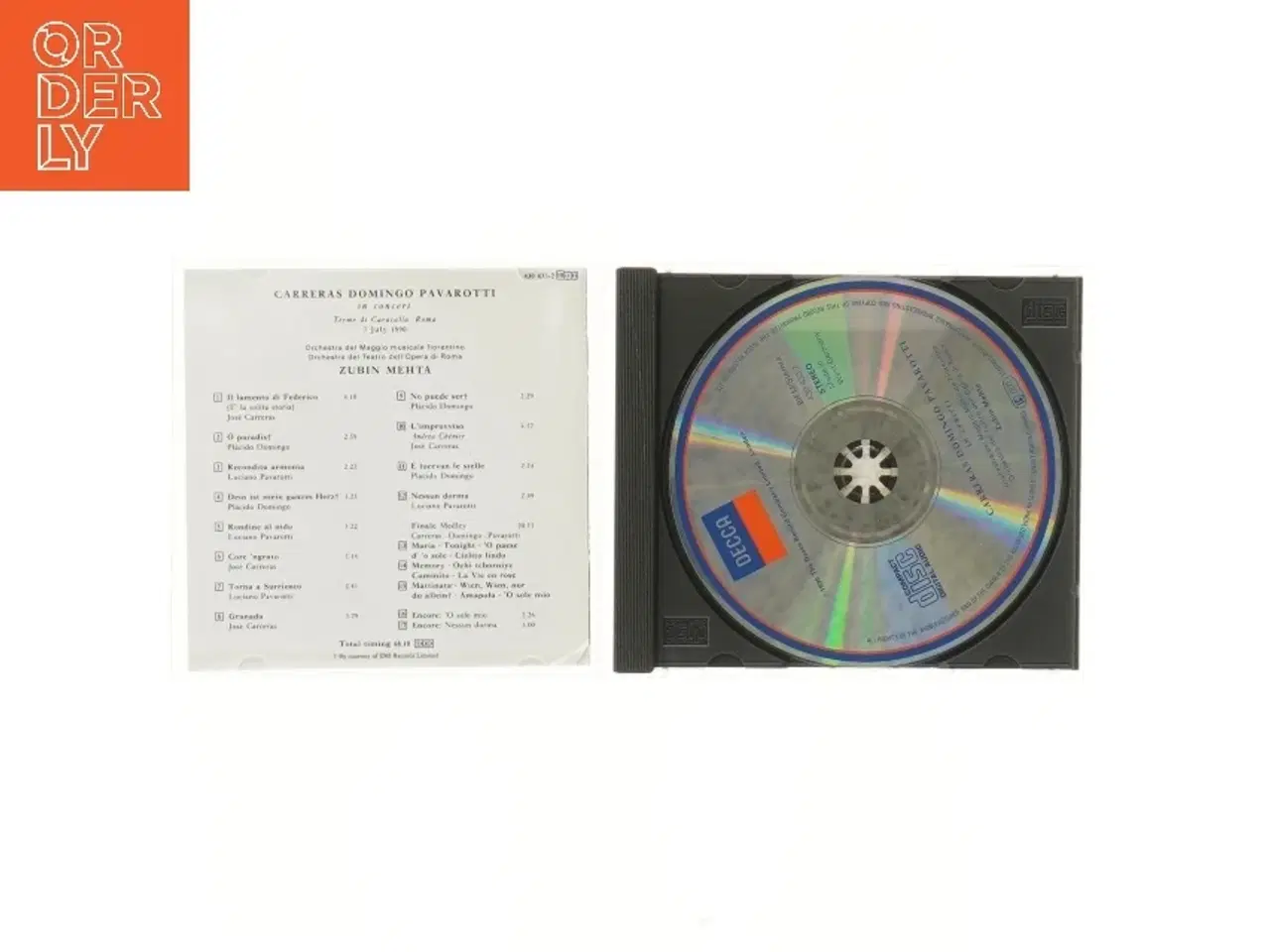 Billede 4 - Carreras Domingo Pavarotti - In Concert CD