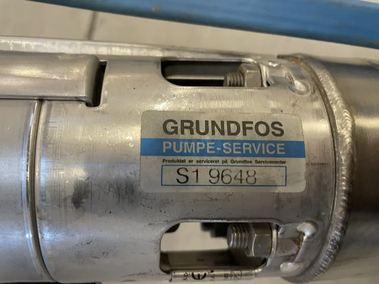 Billede 4 - Grundfos boringspumpe.