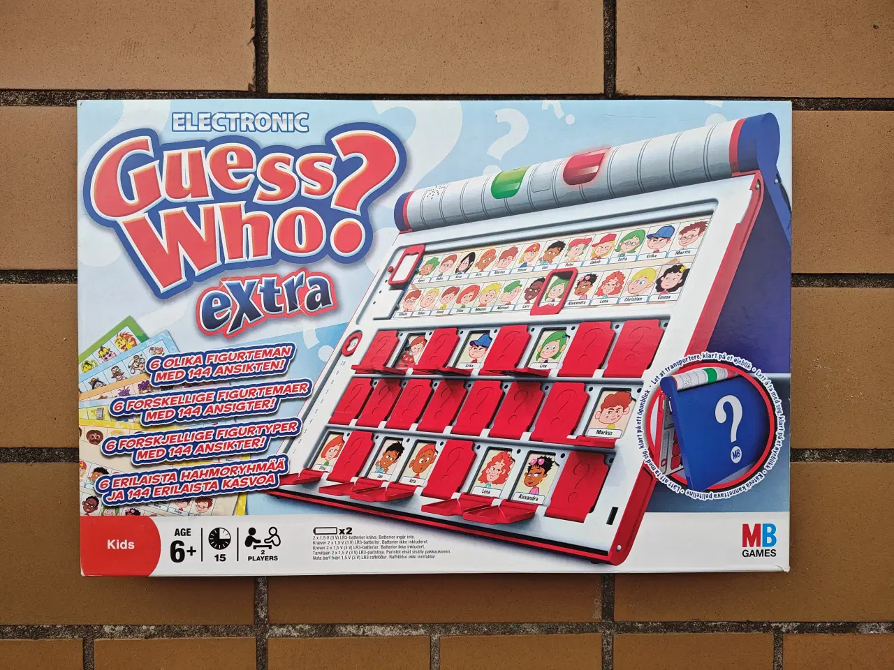 Billede 1 - Electronisk Hvem er Hvem ? Brætspil Guess Who ?