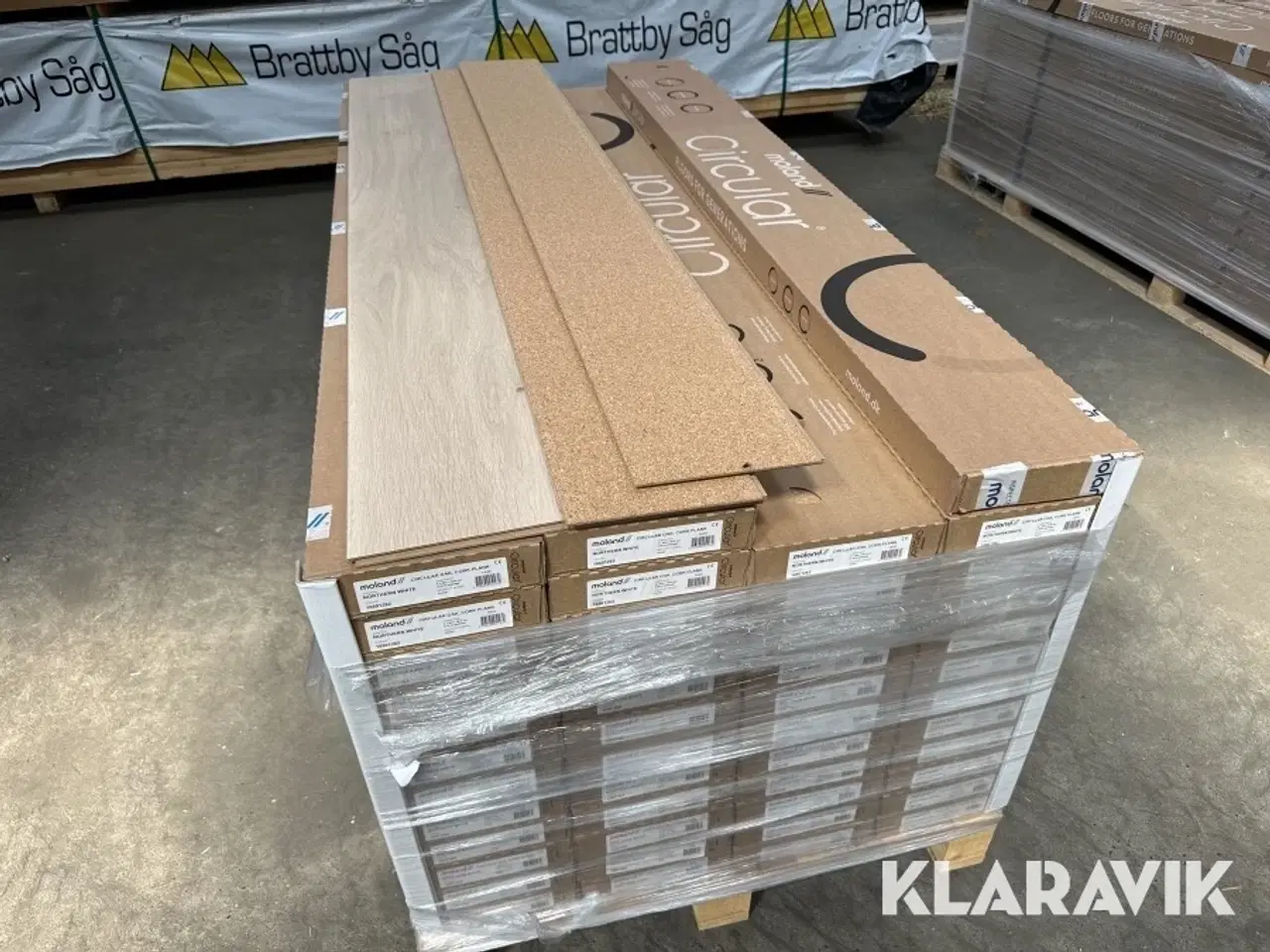 Billede 12 - Gulv Moland Oak Cork Plank Northern White - 52,32m2