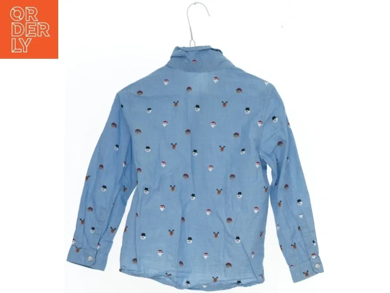 Billede 2 - Skjorte med julemotiver fra H&M (str. 116)