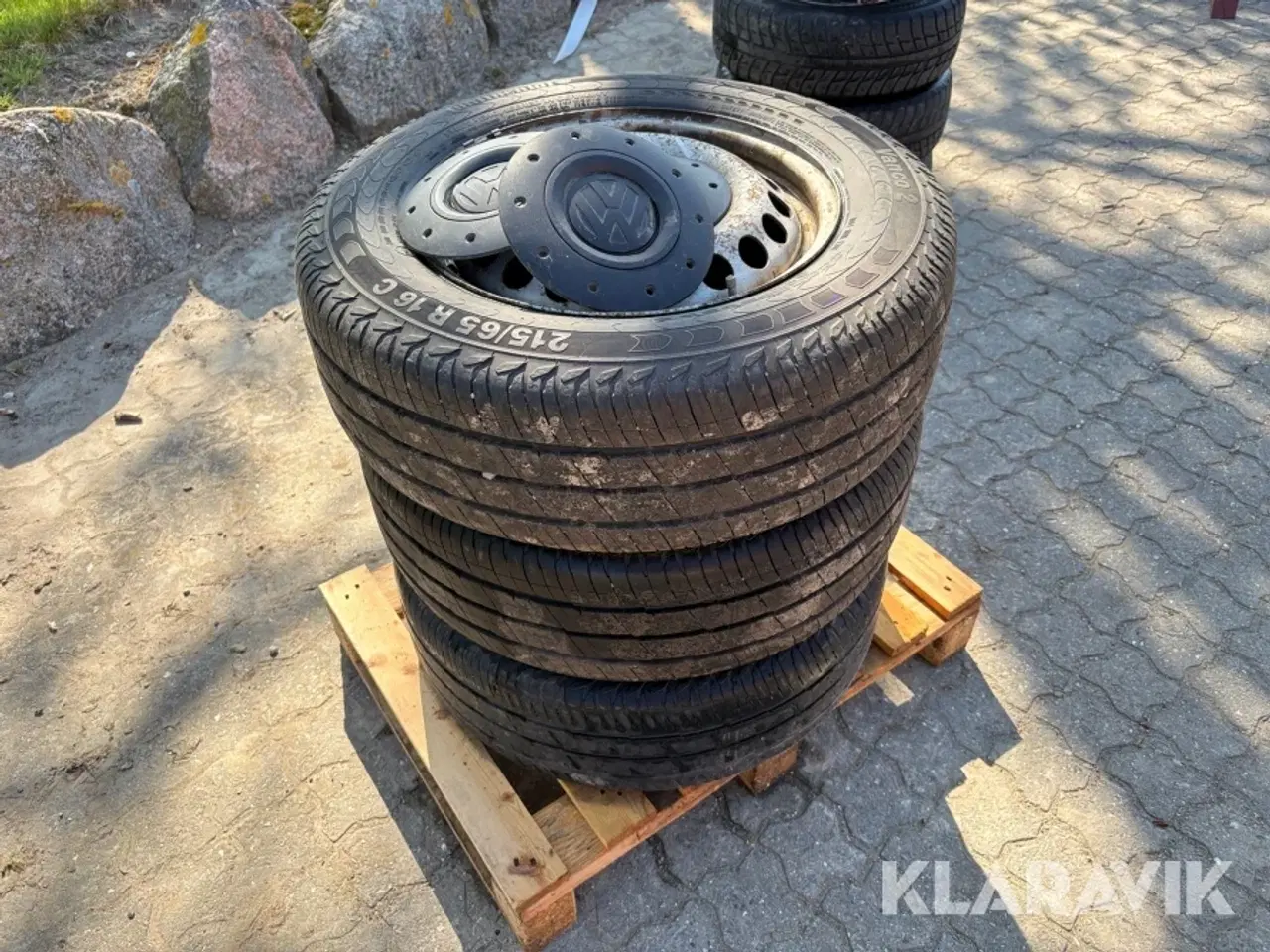 Billede 3 - Sommerhjul Continental Vanco 2 215/65R16 3 styk