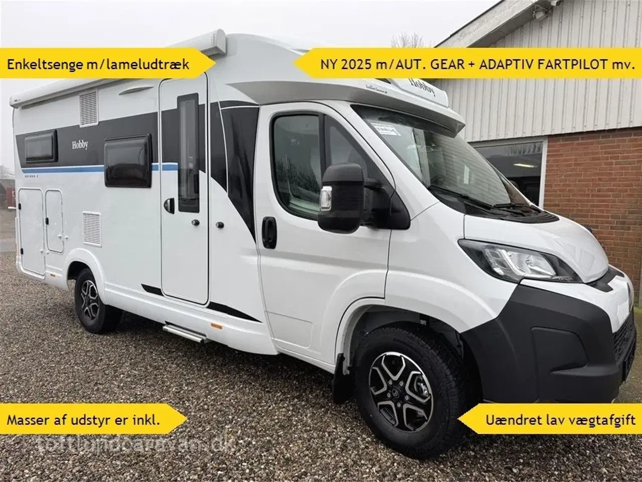 Billede 1 - 2025 - Hobby Ontour C 680 GE   NY 2025 m/AUT. GEAR, ADAPTIV FARTPILOT mv. SUPER LÆKKER AUTOCAMPER. NU PÅ LAGER !