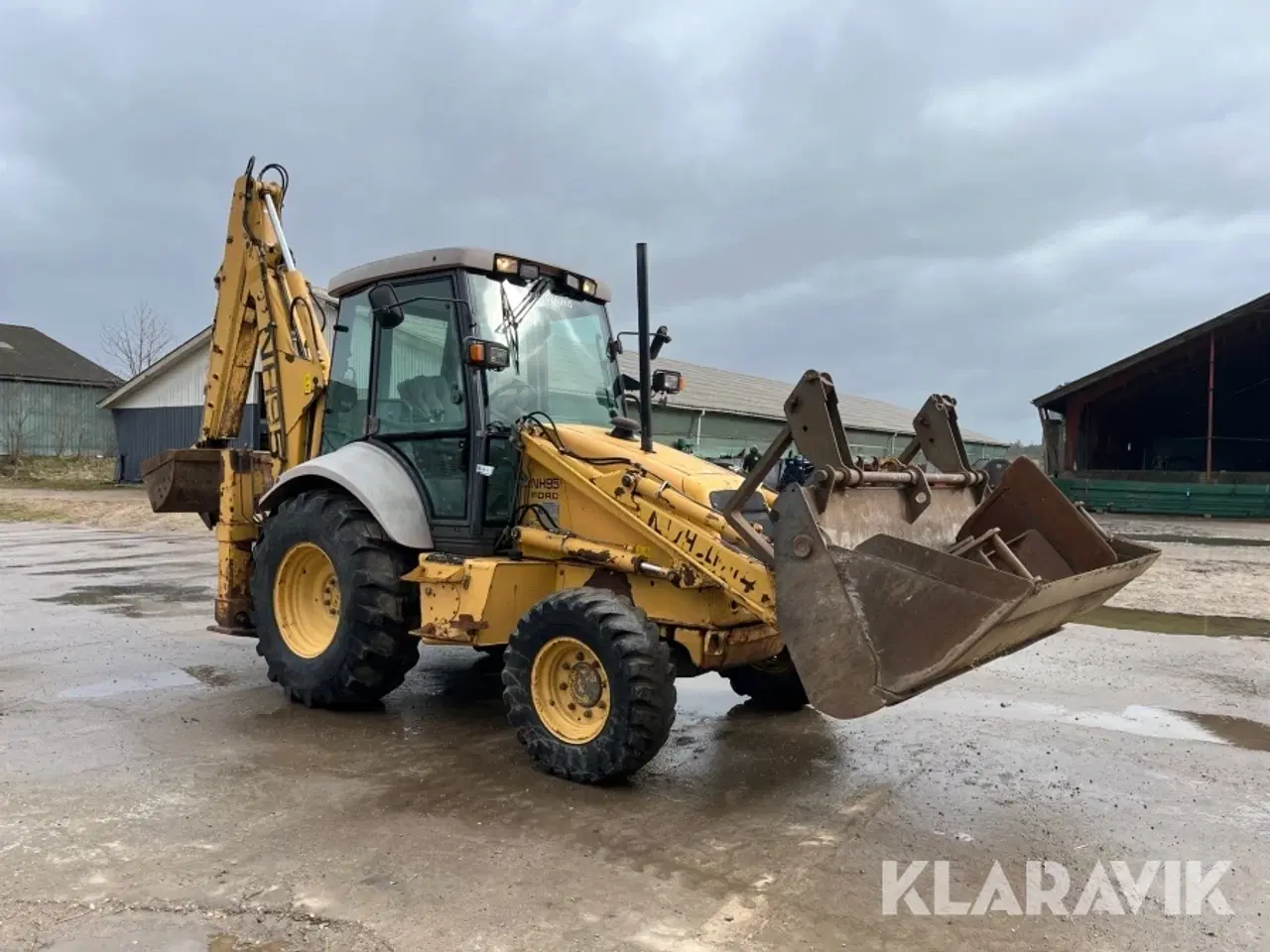 Billede 4 - Rendegraver New Holland NH 95