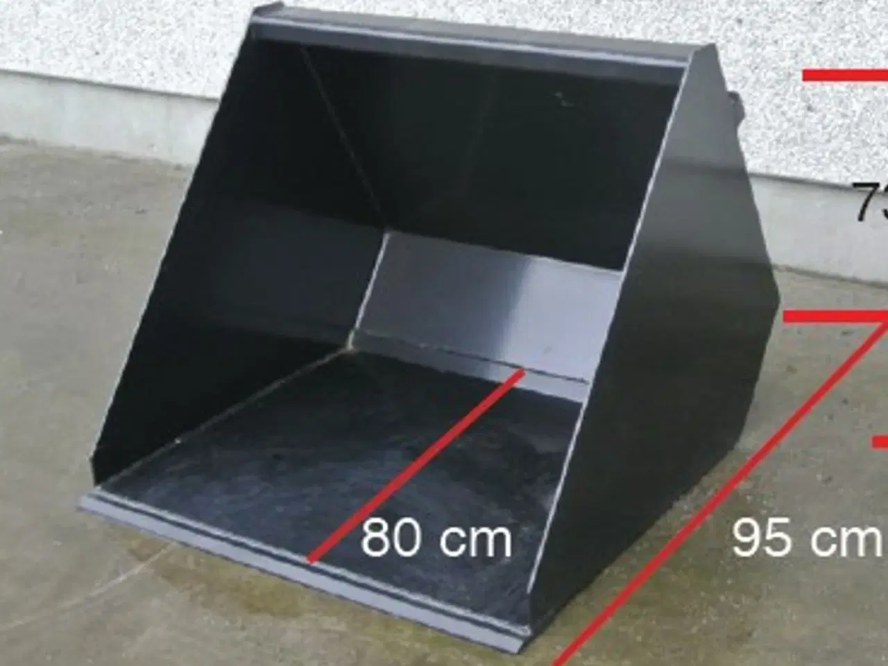 Billede 2 - - - - Volume skovl 0,9-1,6 M OG 0,40-0,71M3 - VOLUMESKOVLE TIL MINILÆSSERE