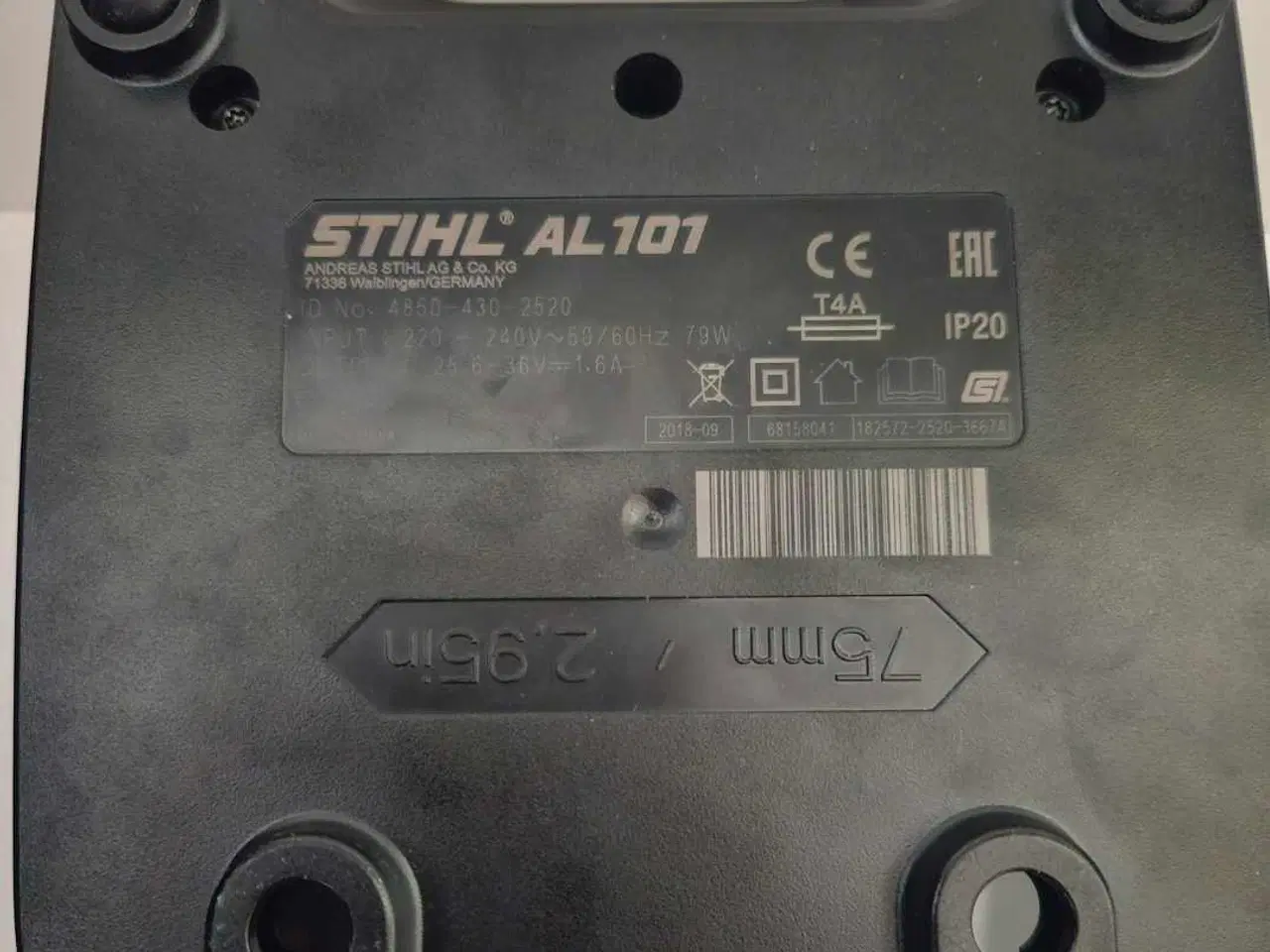 Billede 3 - Stihl batteri og oplader