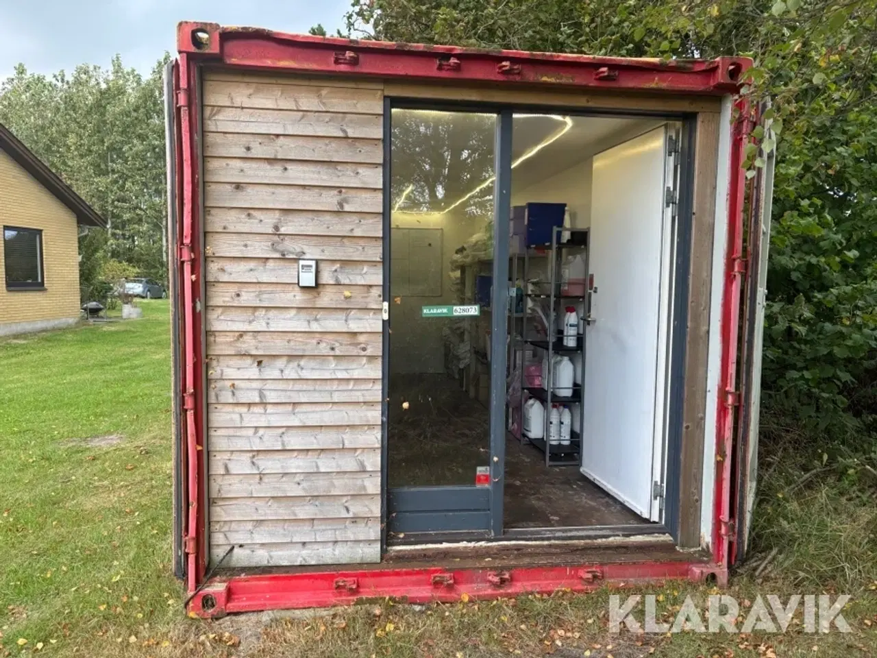 Billede 4 - Skibscontainer isoleret 40 fod med dør
