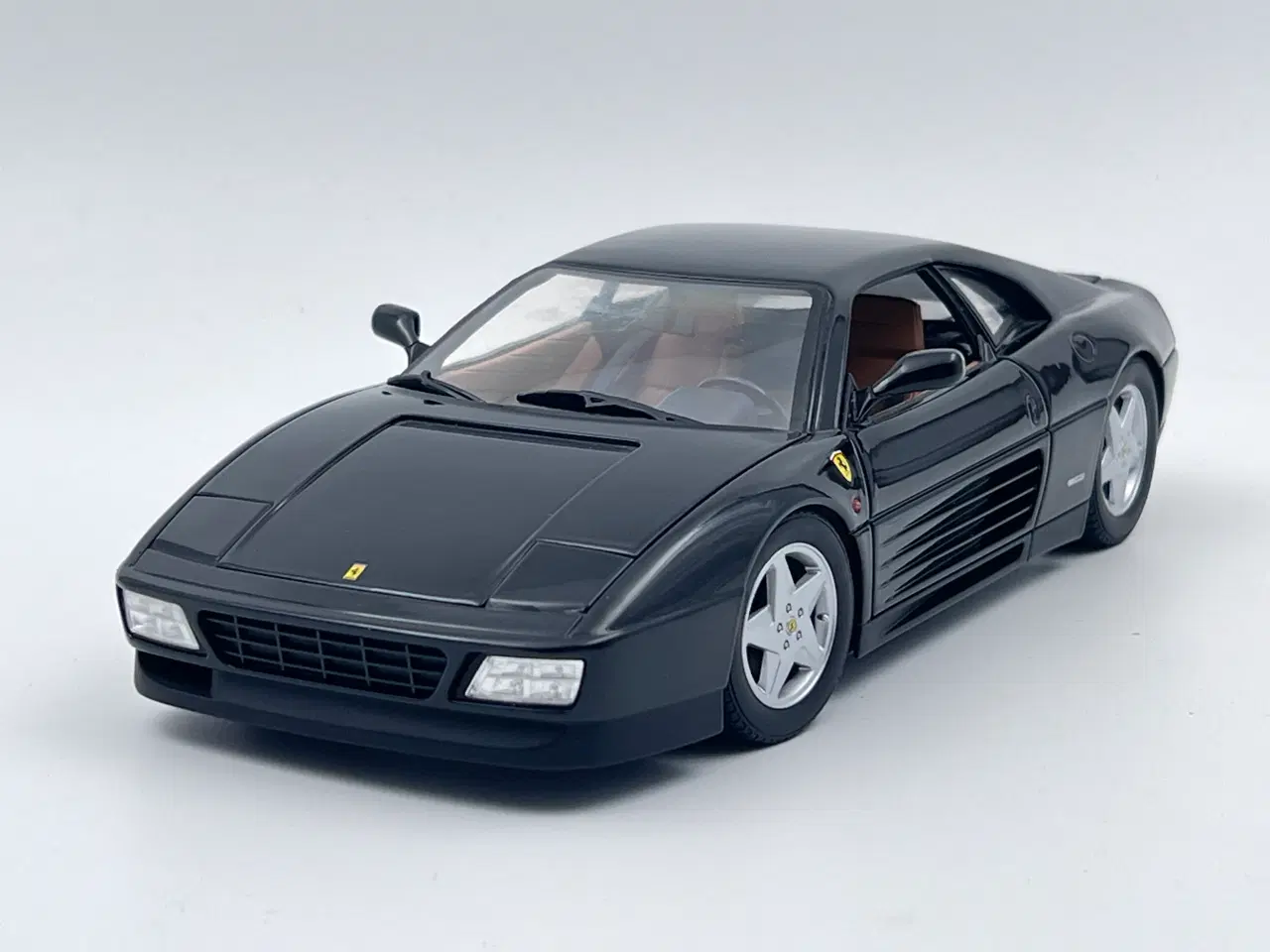 Billede 1 - 1991 Ferrari 348TB Sort / HotWheels - 1:18 