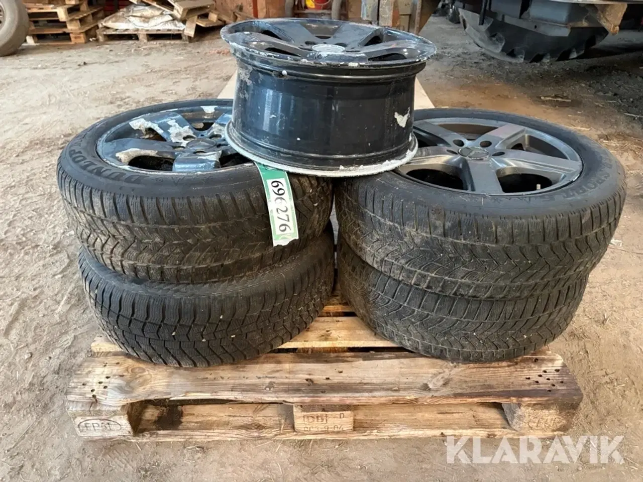 Billede 8 - Dæk med fælg Passer på Mercedes-Benz Vito - 4 styks