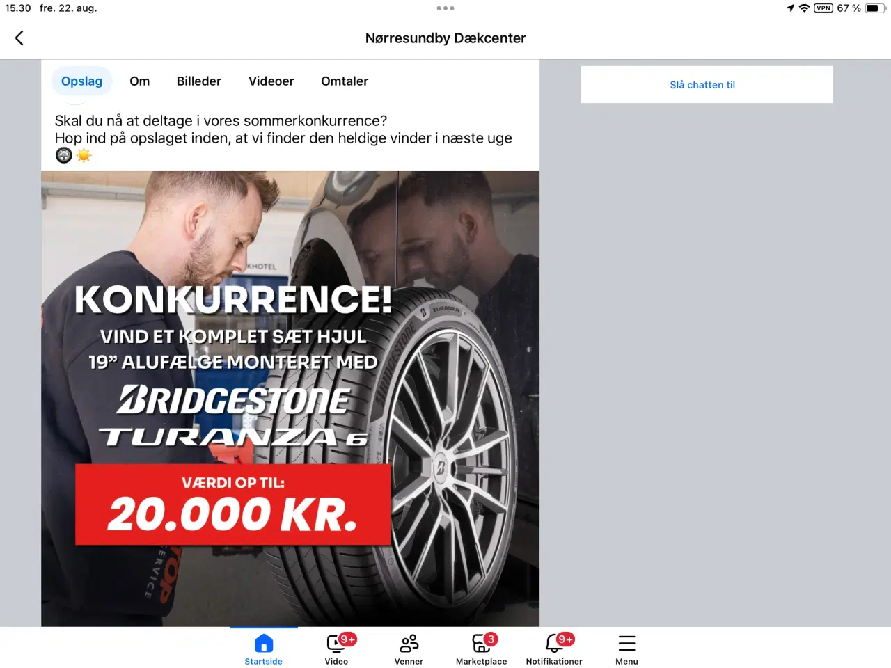 Billede 3 - Nye 19” Alufælge med nye dæk