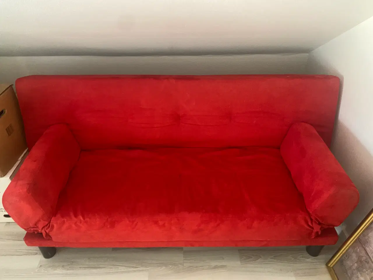 Billede 6 - Rød sove sofa 