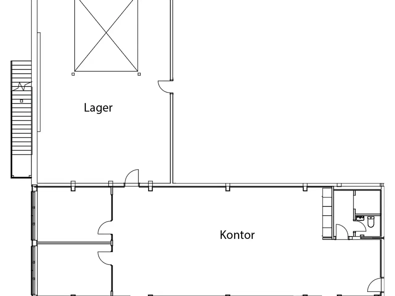 Billede 13 - Flotte nyrenoverede kontorlokaler. velbeliggende i et populært erhvervsområde i Søborg.