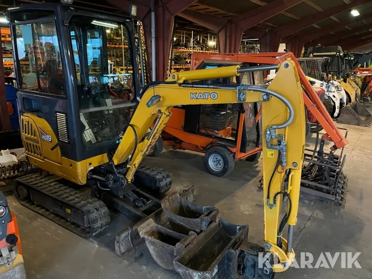 Billede 4 - Gravemaskine KATO HD19 vxt