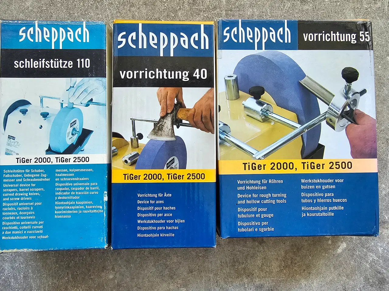 Billede 6 - Vådsliber - Scheppach Tiger 2000S.