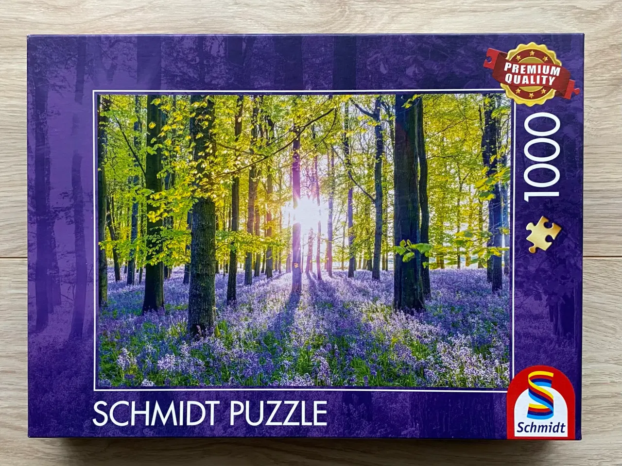 Billede 1 - Tranquil Bluebell Woods 1000 brikker