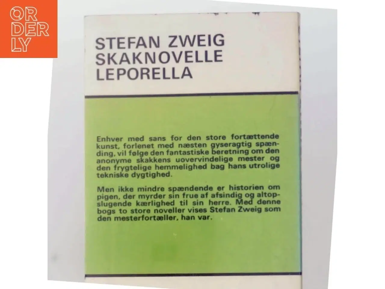 Billede 3 - Stefan Zweig: Skaknovelle fra Minerva