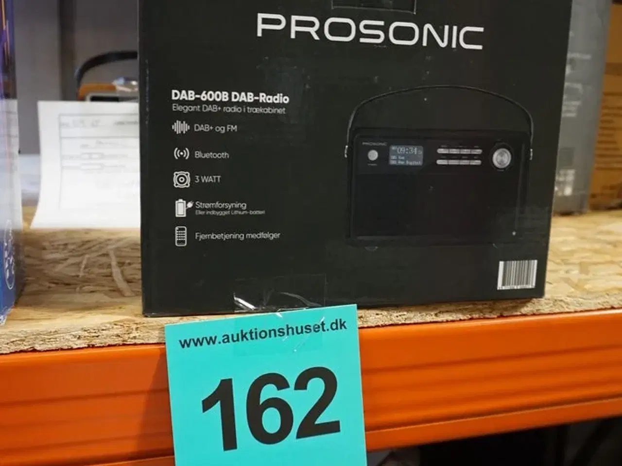 Billede 3 - Prosonic DAB-600 radio - sort