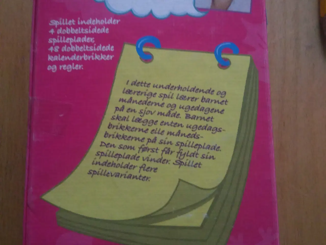 Billede 2 - Vi lærer KALENDEREN spil