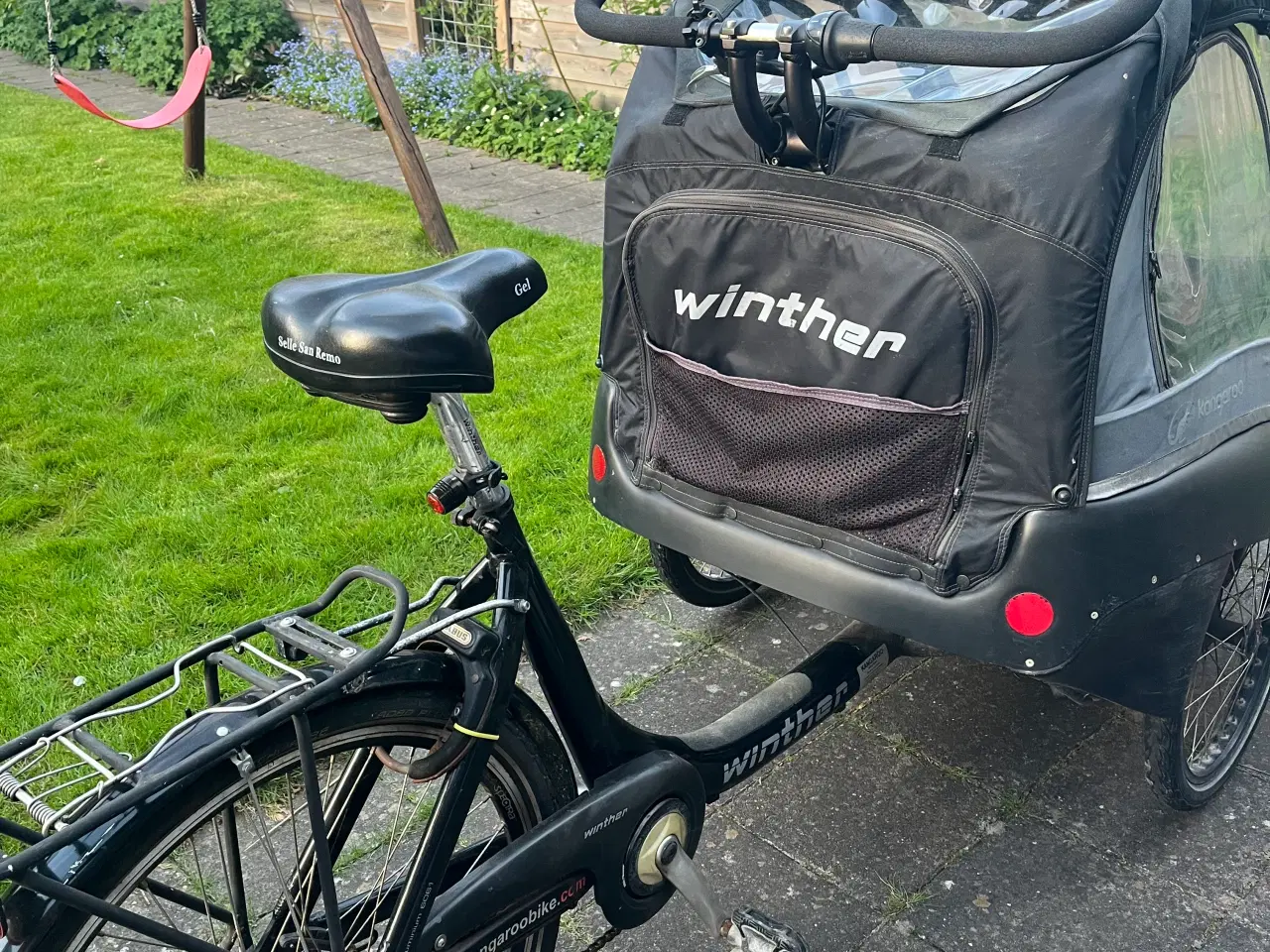 Billede 3 - Winther Kangoroo Ladcykel
