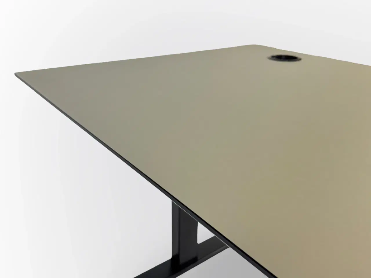 Billede 6 - Hæve/sænkebord 120x80 – Grå/Sort Stel