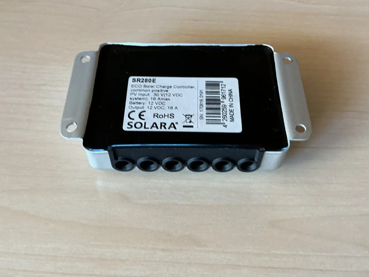 Billede 3 - Solara SR280E solcelleregulator 16A