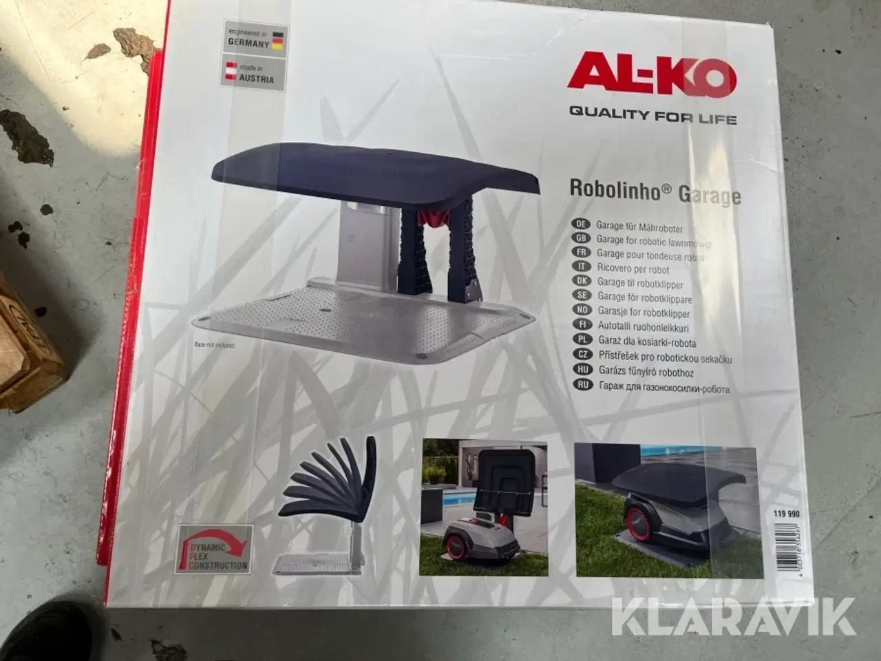 Billede 5 - Robotplæneklipper Alko Robolinho 700 W og garage