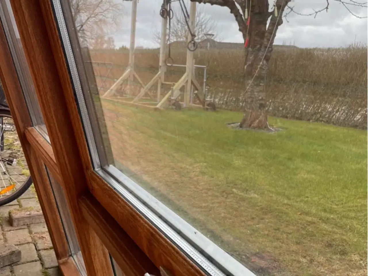 Billede 2 - Mahogni vinduesparti