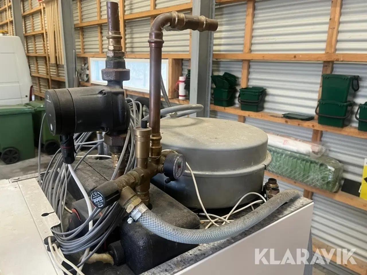 Billede 12 - Luft til vand varmepumpe CTC EcoAir 410 inde og ude del.