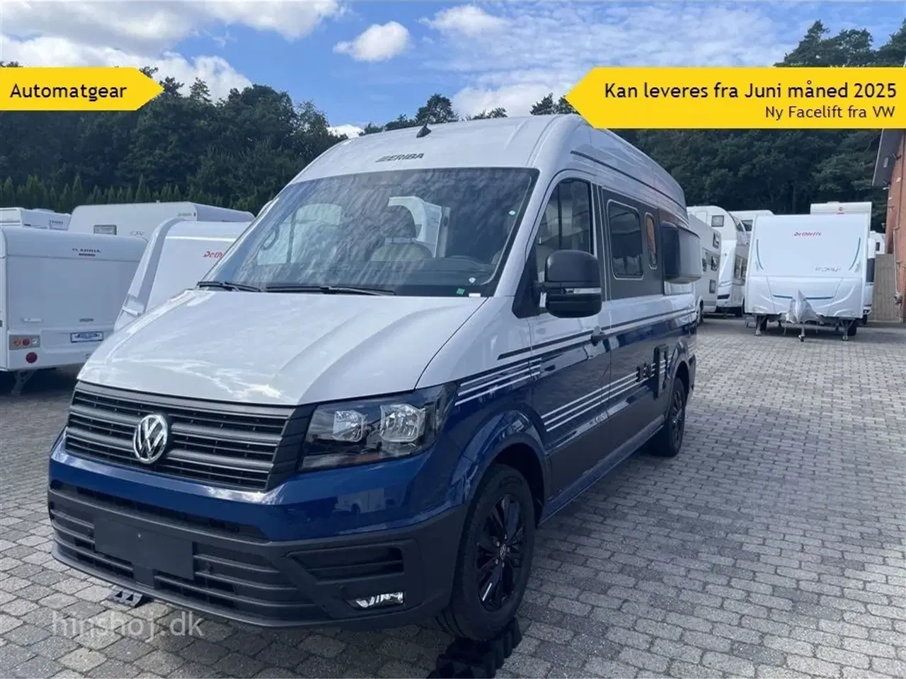 Billede 1 - 2025 - Eriba Car 600 Deep Ocean Blue Aut   Ny facelift fra VW hos Hinshøj Caravan.