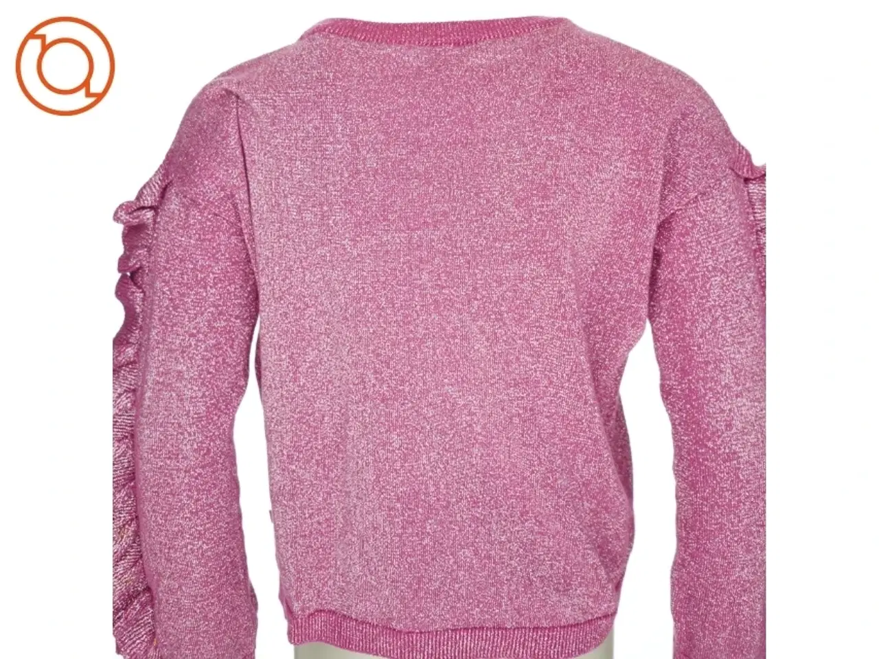 Billede 2 - Langærmet glimmer bluse (str. L ca. 12-14 år)